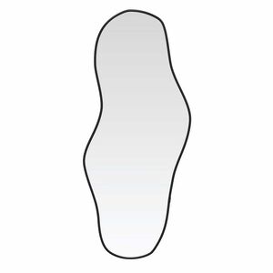 vidaXL Sein&auml;peili musta 60x25 cm