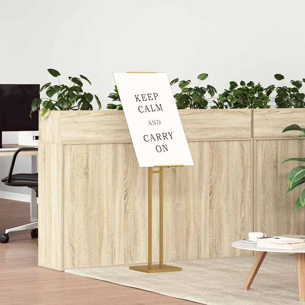 vidaXL Messun&auml;yt&ouml;t 2 pcs Kulta 26,5 x 26,5 x 150 cm Ter&auml;s