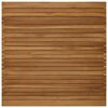 vidaXL P&ouml;yt&auml;levy 90 x 90 x 3,5 cm Neli&ouml; Tiikkipuu Luonnollinen