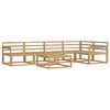 vidaXL Ulkosohvakokoelma 6 pcs valkoinen 79 x 79 x 37 cm