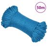 vidaXL Ty&ouml;k&ouml;ysi Sininen 3 mm 50 m polypropeeni