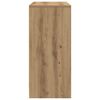vidaXL Senkki laatikoilla ja ovilla artisaanitammi 70,5x34x74,5 cm
