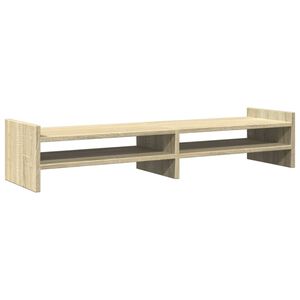 vidaXL N&auml;ytt&ouml;teline Sonoma-tammi 100x27x20 cm tekninen puu