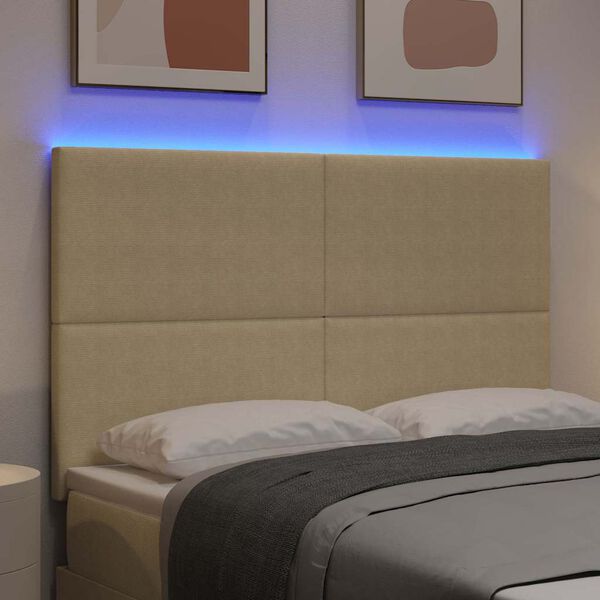 vidaXL LED-p&auml;&auml;ty LED -nauhavalot p&auml;&auml;tyll&auml; Harmaa vihre&auml; 144 cm kangas