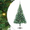 vidaXL Tekojoulukuusi palloilla esivalaistu 120 cm 230 oksaa