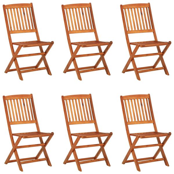 vidaXL 7-osainen Puutarharuokailuryhm&auml; 180x90x75 cm t&auml;ysi akaasiapuu