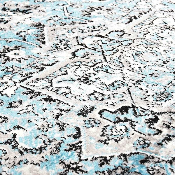 vidaXL Matto Vaaleansininen 80 x 150 cm Polyeteeni