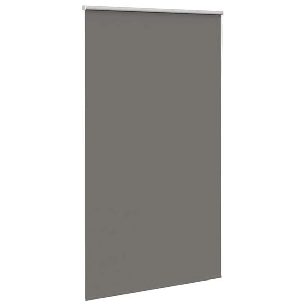 vidaXL Rullaverho Blackout harmaa 140x210 cm Kankaan leveys 136,6 cm