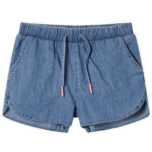 Lasten shortsit denim sininen 140