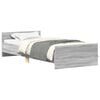 vidaXL S&auml;ngynrunko harmaa Sonoma 75x190 cm Small Single tekninen puu