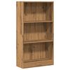 vidaXL Kirjahylly artesaani tammi 60x24x109 cm tekninen puu