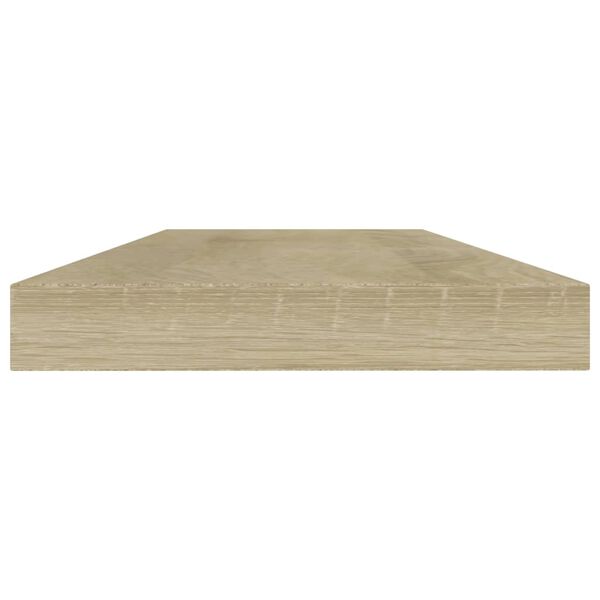 vidaXL Kirjahyllytasot 4 kpl Sonoma-tammi 40x10x1,5 cm tekninen puu