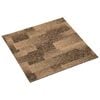 vidaXL Lattiamatto 20 kpl Ruskea 50 x 50 cm PP Matala nukka