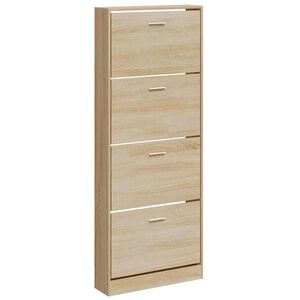 vidaXL Kenk&auml;kaappi tammi 59x17x150 cm tekninen puu