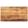 vidaXL P&ouml;yt&auml;levy 100x50x2,5 cm suorakaide karkea t&auml;ysi mangopuu