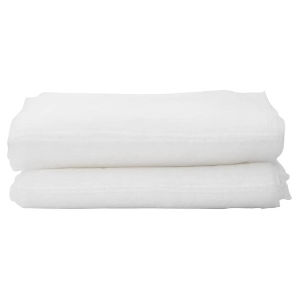 vidaXL Hy&ouml;nteiskuomu Valkoinen 2 x 10 m Polyeteeni