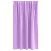 vidaXL Pimentävä verho renkailla 2 pcs Violetti 140 x 140 cm