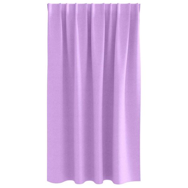 vidaXL Pimentävä verho renkailla 2 pcs Violetti 140 x 140 cm