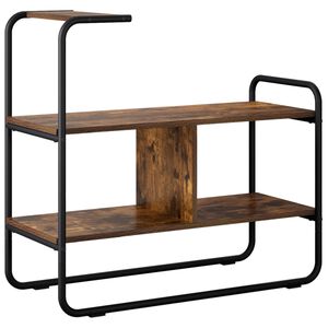 vidaXL Konsolip&ouml;yt&auml; Savutammi 80 x 35 x 75 cm Tekninen puu