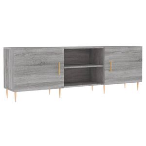 vidaXL TV-taso harmaa Sonoma 150x30x50 cm tekninen puu