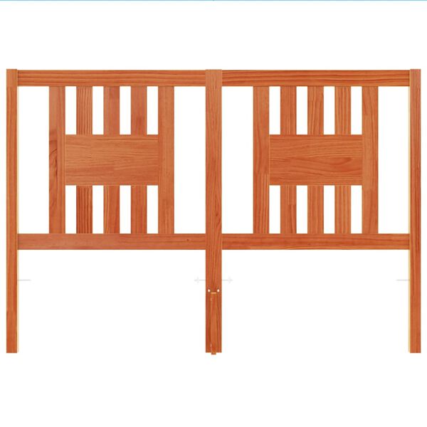 vidaXL S&auml;ngynp&auml;&auml;ty ruskea 140 cm t&auml;ysi m&auml;nty