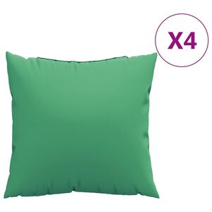 vidaXL Sohvatyynyt 4 kpl vihre&auml; 60x60 cm kangas