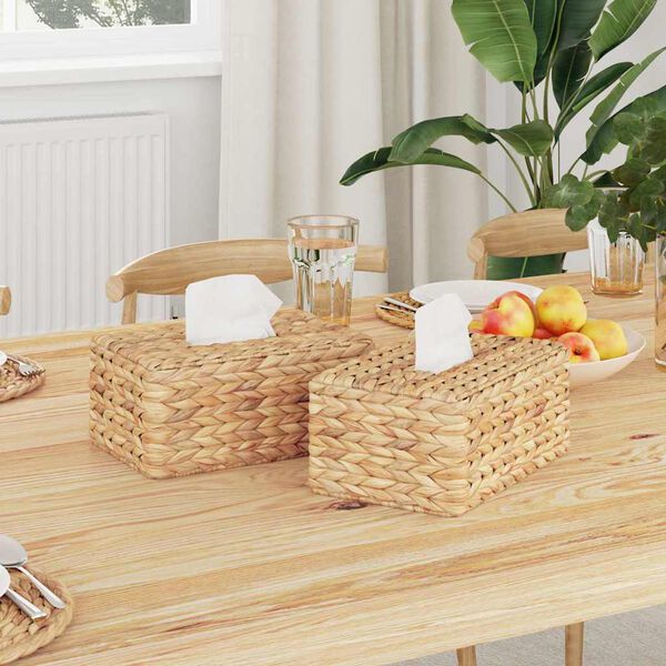 vidaXL Nen&auml;liinaboxin kansia 2 pcs Vesihyasintti 27,5 x 16,5 x 14 cm