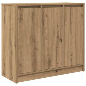 vidaXL Senkki artesaani tammi 85x34x76 cm tekninen puu