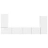 vidaXL 4 pcs Valkoinen