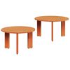 vidaXL Sohvap&ouml;yt&auml; 2 kpl Vaha ruskea 47,5 x 47,5 x 27 cm T&auml;ysi M&auml;nty
