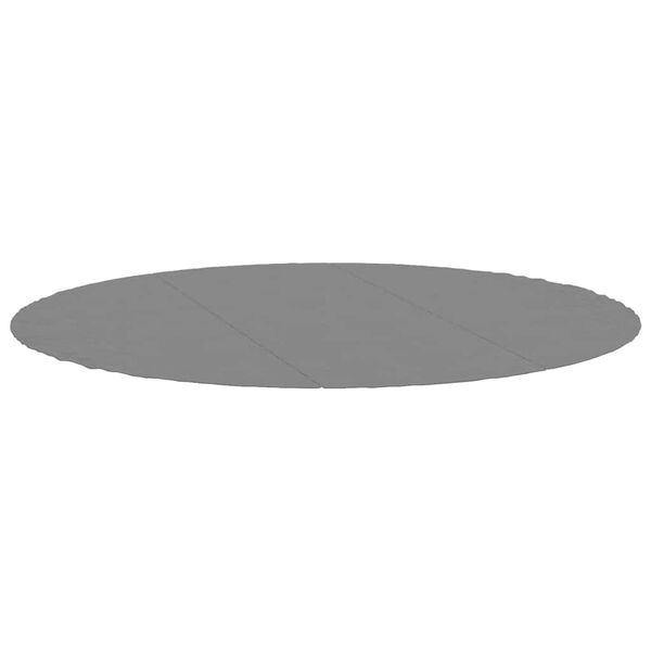 vidaXL Uima-altaan aluskangas harmaa &Oslash;396 cm polyesteri geotekstiili