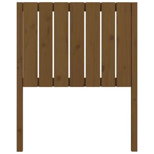 vidaXL S&auml;ngynp&auml;&auml;ty hunajanruskea 80,5x4x100 cm t&auml;ysi m&auml;nty