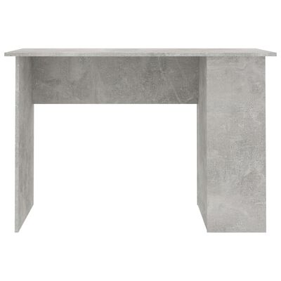 vidaXL Työpöytä betoninharmaa 110x60x73 cm lastulevy