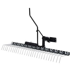 vidaXL Ajettavan ruohonleikkurin hara 109 cm