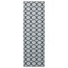 vidaXL Mattojuoksija ORIZ 1150 gsm Musta verkko-kuosi