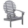vidaXL Adirondack-tuoli t&auml;ysi akaasiapuu harmaa