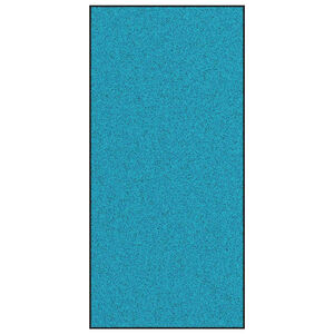 vidaXL Ovenmatto Syaaninen ja musta 120 x 250 cm 100% polyamidi