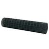 vidaXL Euroaita 1 x 25m PVC-pintainen rauta Vihre&auml;