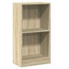 vidaXL Kirjahylly Sonoma-tammi 40x24x75 cm lastulevy