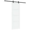 vidaXL Liukuovi ORKDAL 83 x 232 cm T&auml;ysi m&auml;nty valkoinen