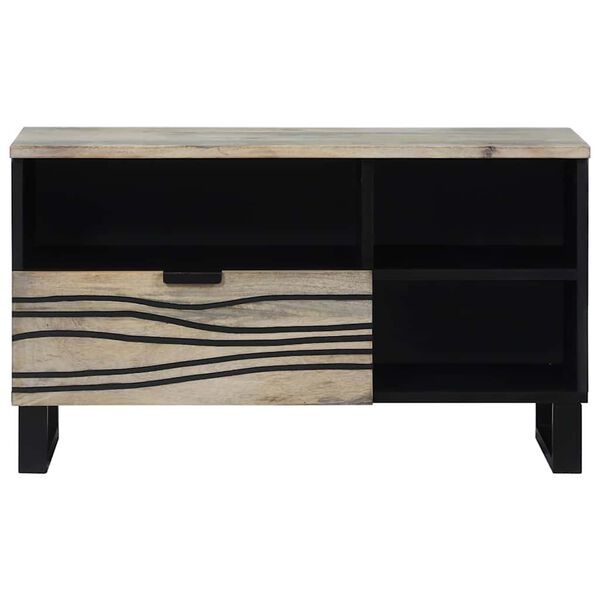 vidaXL TV-yksik&ouml;t Valkoinen 80 x 33 x 46 cm Tekninen puu