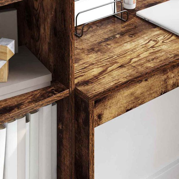 vidaXL P&ouml;yt&auml; laatikon kanssa 2 pcs Savup&auml;hkin&auml;