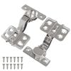 vidaXL Sarana 2 kpl Nikkeli 85 x 52,5 x 9,5 mm Rauta