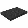 vidaXL Kumirouhepatiop&auml;&auml;llyste Musta 6 x 9 x 0,8 cm Kumi