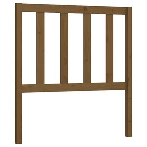 vidaXL S&auml;ngynp&auml;&auml;ty hunajanruskea 96x4x100 cm t&auml;ysi m&auml;nty