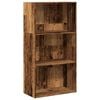 vidaXL Kirjahylly vanha puu 60x30x114 cm tekninen puu