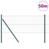vidaXL Aitalatu Vihreä 50 x 0,6 m (25 mm verkko) Terästä ja PVC:tä