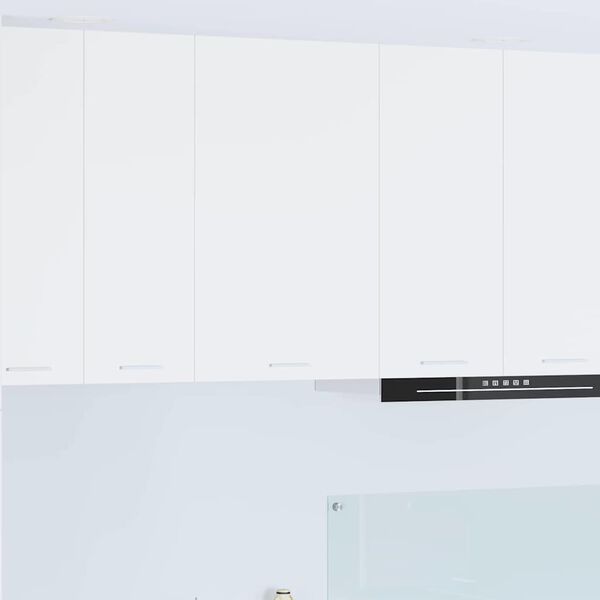 vidaXL Henkarikaappi ovella Valkoinen 50 x 31 x 80 cm Tekninen puu