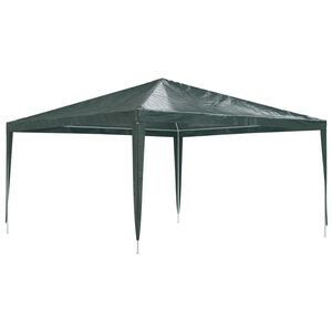 vidaXL Ammattilaisten juhlateltta 4x4 m vihre&auml; 90 g/m&sup2;