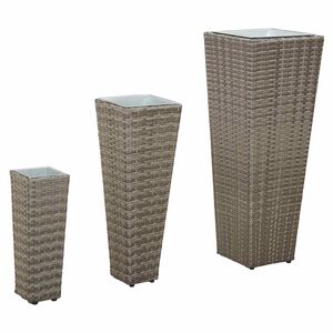 vidaXL Ulkosetti 3 pcs Metalli